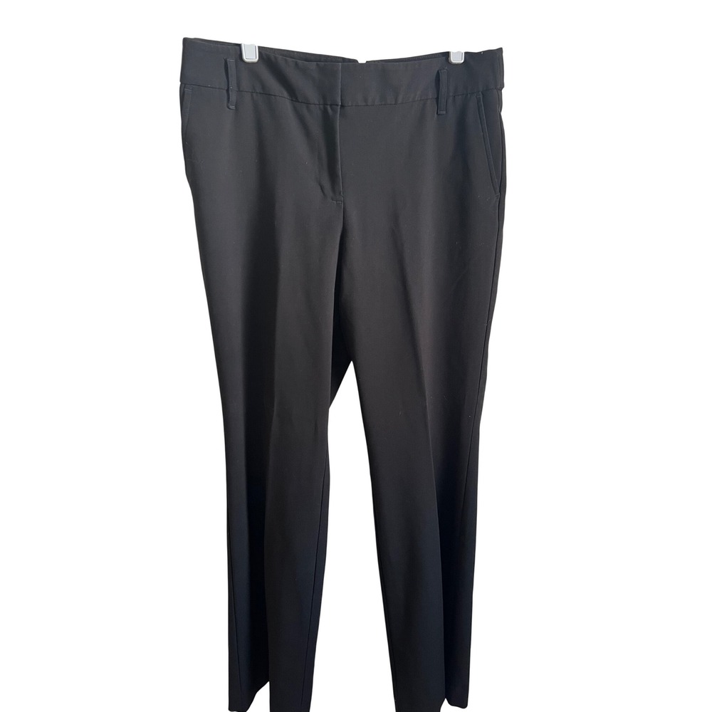 Ann Taylor LOFT Black Dress Pants Womens Size 10 Trousers Work Professional